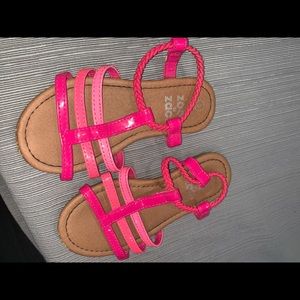 Zoo & Zack Pink Sandals